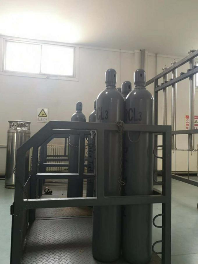 50kg Per Cylinder Electronic Grade 99.999% 6n Boron Trichloride Bcl3 Etching Gas