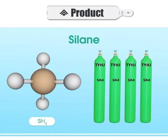 99.9999% High Purity Silane Gas Sih4