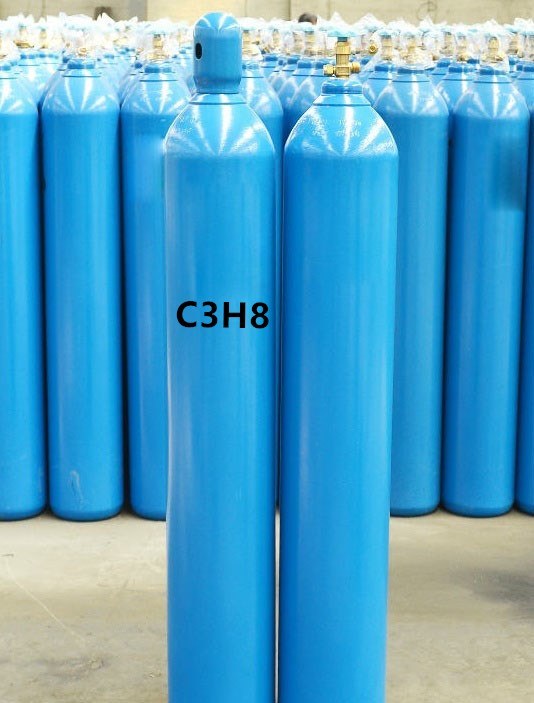 Indudtrial Gases 99.5% Purity 370kg/926L C3h8 R290 Propane C3h8 Gas