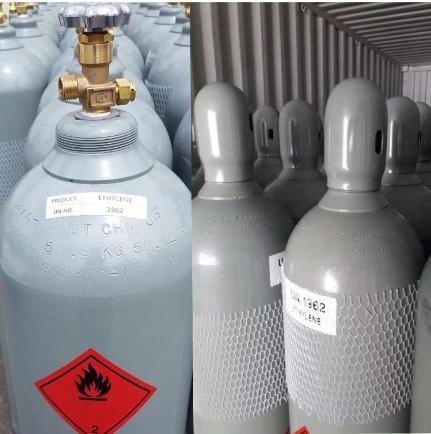 China Cheap Electronic Grade Ethylene Gas 99.999% 5n C2h4 Gas