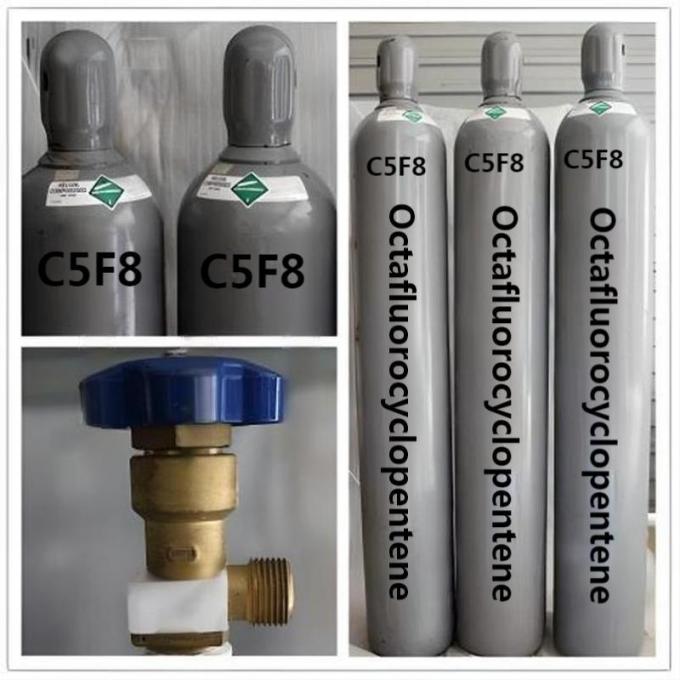 Semiconductor Industry Application C5f8 Cylinder Gas Octafluorocyclopentene