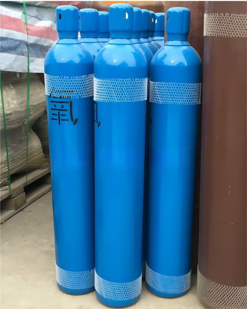 O2 Fuel Oxygen Gas Industrial Cylinder Gas Flammable DOT Standard O2 Gas Oxygen